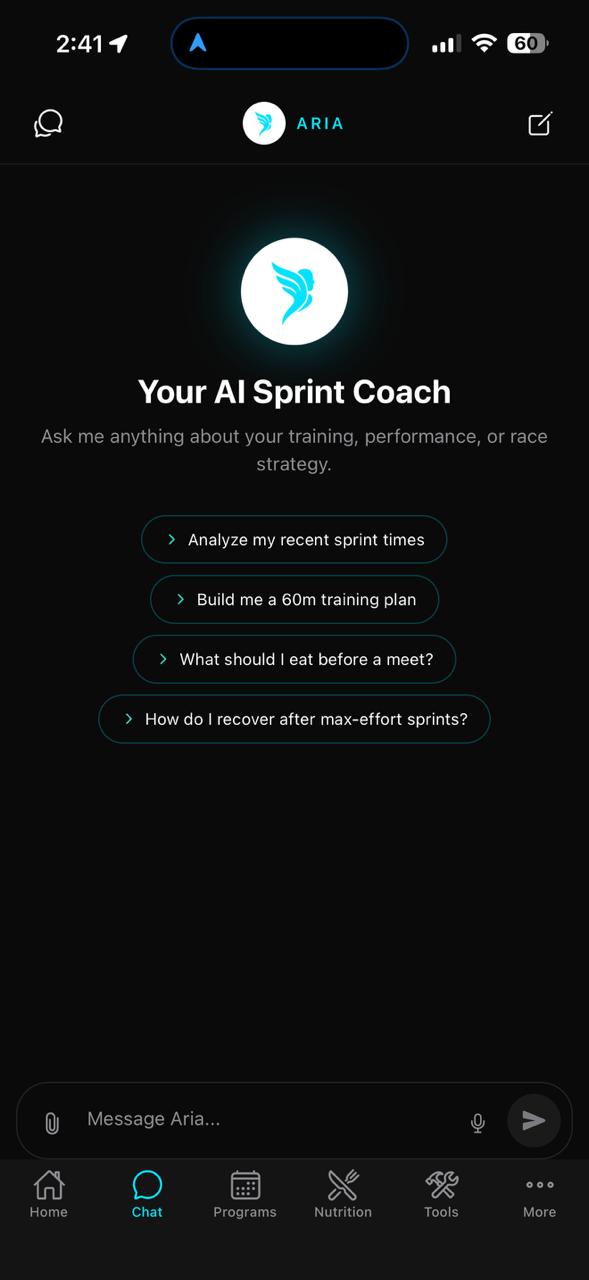Aria AI Chat Coach